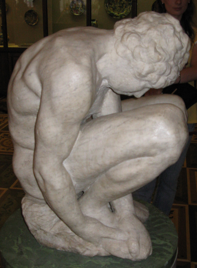 Crouching Boy Michelangelo